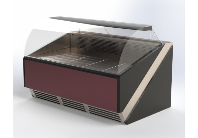 Холодильна вітрина ВХСК Пальміра Куб М 1 фото 