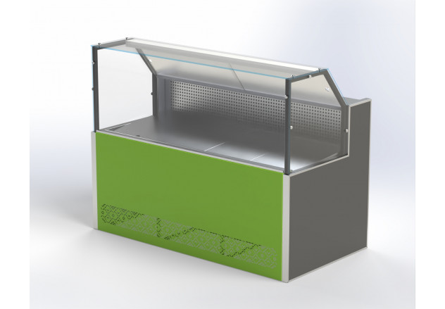 Холодильна вітрина Пальміра Куб 1.2 фото 