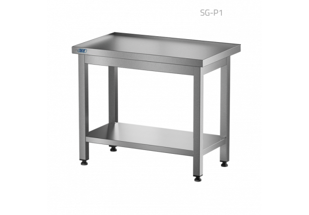 Столи виробничі з нержавіючої сталі фото 