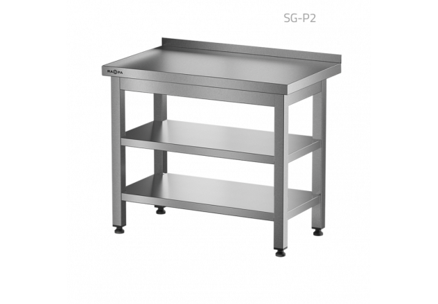 Столи виробничі з нержавіючої сталі фото 