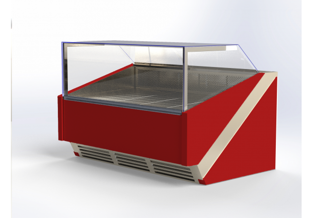 Холодильна вітрина ВХСК Вектор Куб М 1 фото 